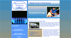 Desktop Screenshot of martinfostersfuelservice.com